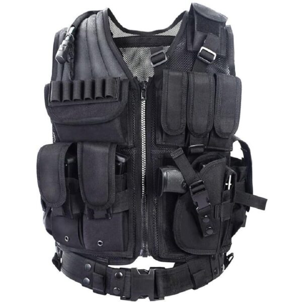 Yakeda – Tactical Vest | Ultra-Lightweight & Breathable | Color: Black ...